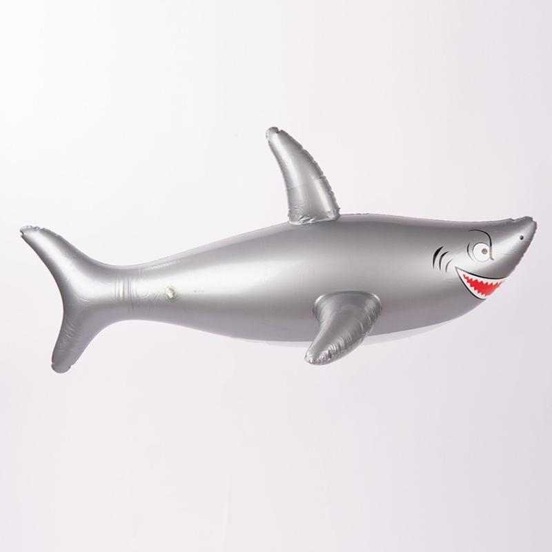 Inflatable Shark Balloon Eco-Friendly PVC Durable Cartoon Float Toy for Beach Pool Party Kids Summer Birthday Gifts