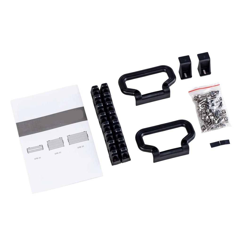 Portable Guitar Effect Pedal Board Pedalboard Aluminum Alloy with Carry Bag S Size