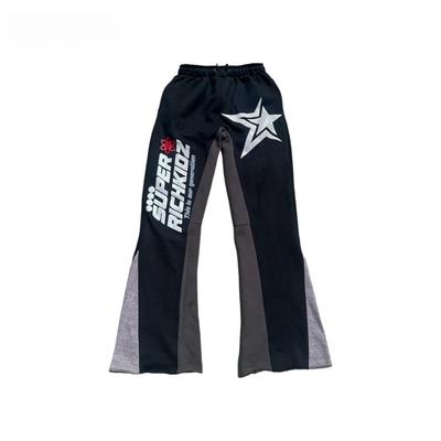 ZYLLO Pantaloni Dritti Stampa Lettere Harajuku Americano Hip-hop Lettere Invernali Ispessiti Larghi Y2k Pantaloni Casual Pantaloni da Tuta Donna Uomo