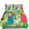 Heidi Bettwäsche-Set,Heidi Das Mädchen aus den Alpen Bettwäsche,Heidi und Familie Bettbezug-Set,Schlafzimmer Dekoration