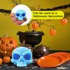 Keychain 3D Skull Design Multi-Scene Hangers Keys Bags Suitcases High-precision Key Holder Street Style Accessory