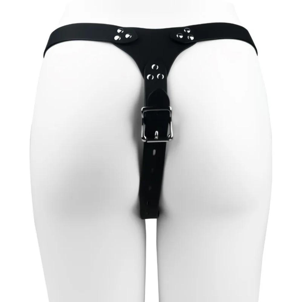 Auxiliary Chastity Belt PU Leather Band For Metal Cock Cage Belts Male Chastity Cage Accessory Harness Sex Toys For Men