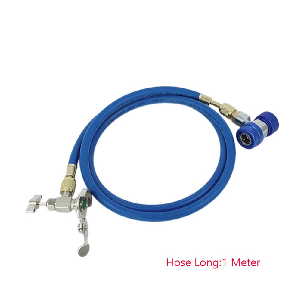 Blue Air Conditioning Tool Refrigerant Recharging Hose Refrigerant Recharging Tool Car Refrigerant