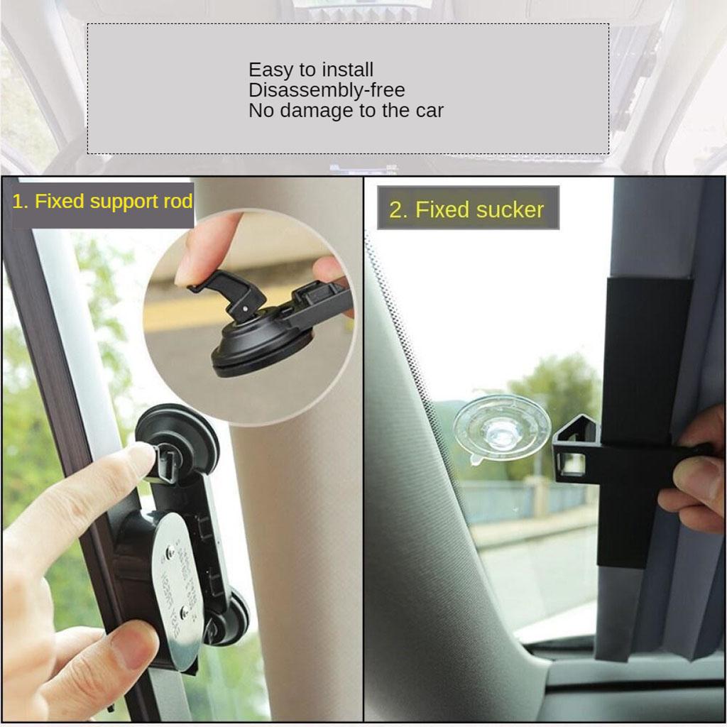 1 Set Car Windshield Retractable Curtain Sunshade anti-UV Protection Car Rear Window Sun Visor Auto Sun Shade Cover