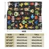 Steal a Brainrot Game Blanket Flannel  Super Soft Throw Blanket for Bedroom Sofa Bedspread