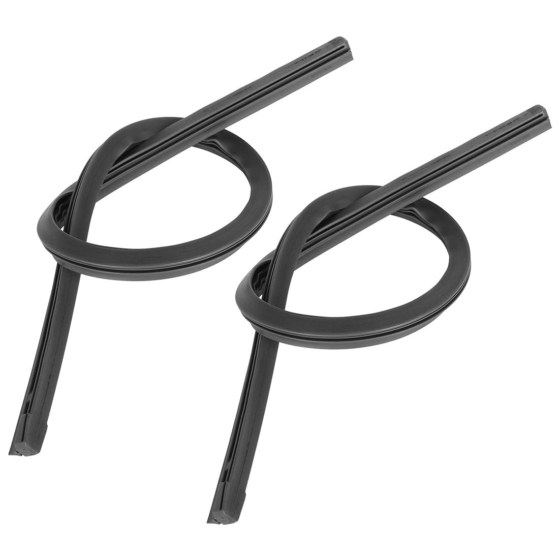 

uxcell Wiper Refills, Wiper Blades, Wiper Refill, Rubber, 3 Sections, 0.3 x 0.4 inches 500mm (20 inch)