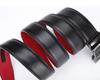 XsFireCow Plus Size Stylish Long Belt with and No Perfect for Business 130cm Men's Belt, Auto-Lock Holes, Suits, (Black-15)
