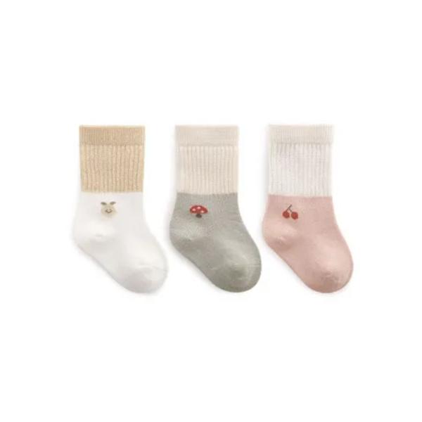 3Pairs/set Newborn Baby Socks For Girls Boys Cotton Cartoon Infant Girl Boy Toddler Short Sock Chlidren's Socks 0-5Years Spring Summer