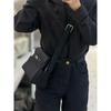The first layer of cowhide TOGO cowhide KL bag women's versatile retro mailman bag spring senior feeling shoulder messenger bag