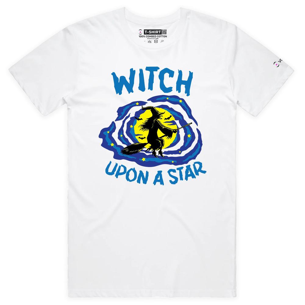 

VOICEART Witch on the Broom Funny T-Shirt with Premium Quality Graphic Design L