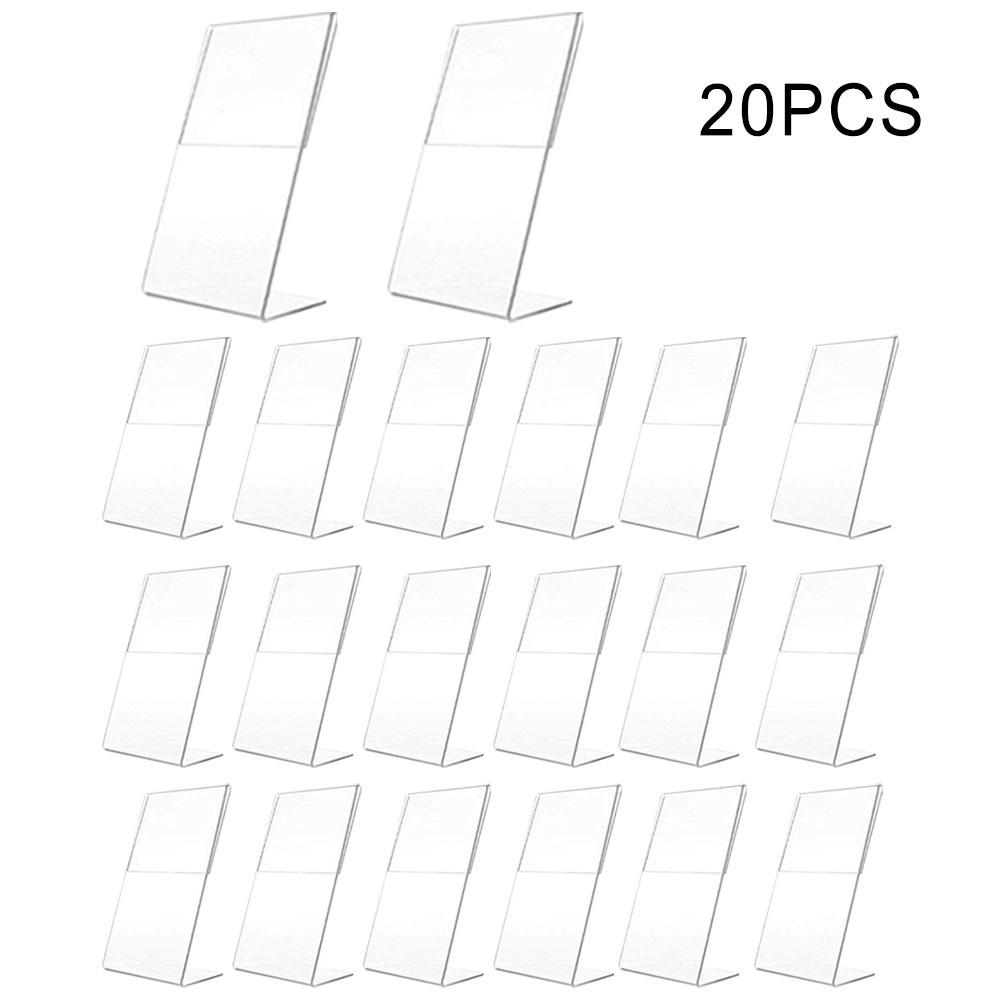 Transparent Photo Stand Sleek Acrylic Display Holder for 10cmx15cm Images