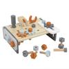 Edute Carpenter's Tool Play Set: Tighten Screws, Understand Structure, Develop Logical Thinking, STEM Skills. TRYCO Table Workbench Educational Toy,
