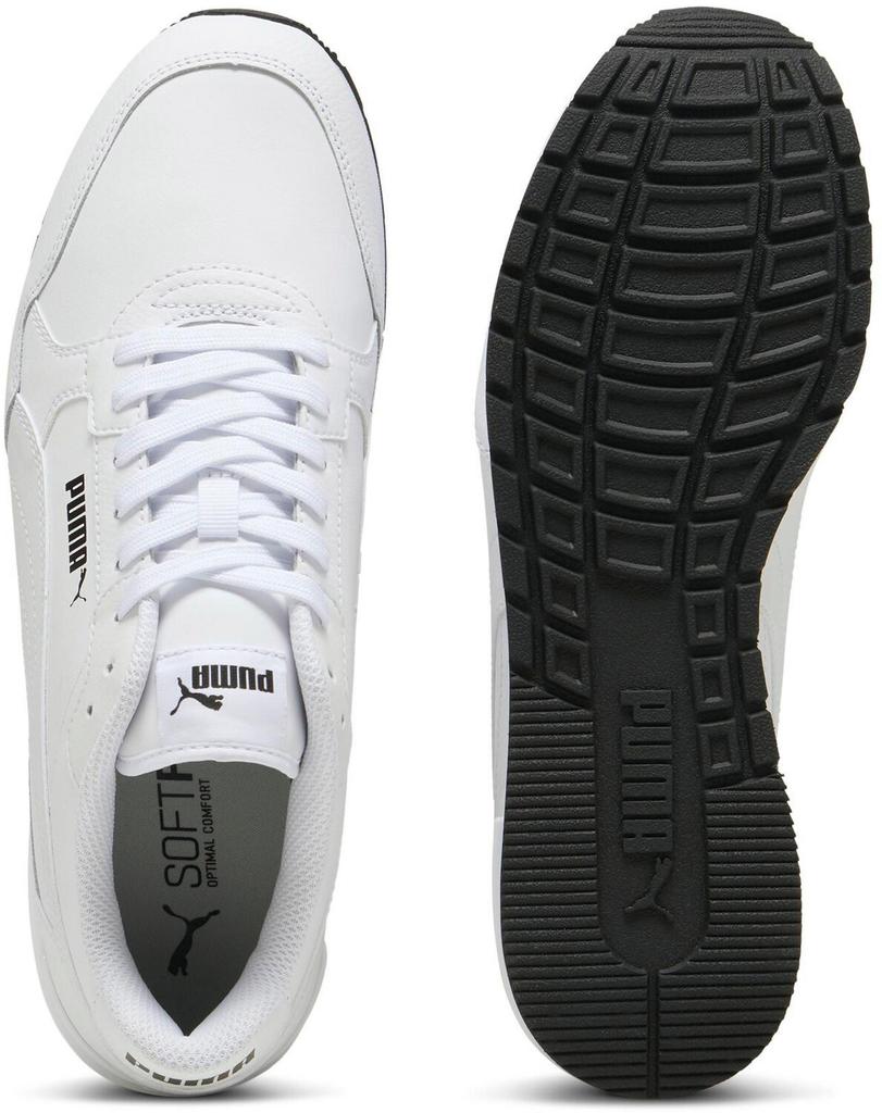 Puma ST Runner V4 Leather Sneakers White/black/white