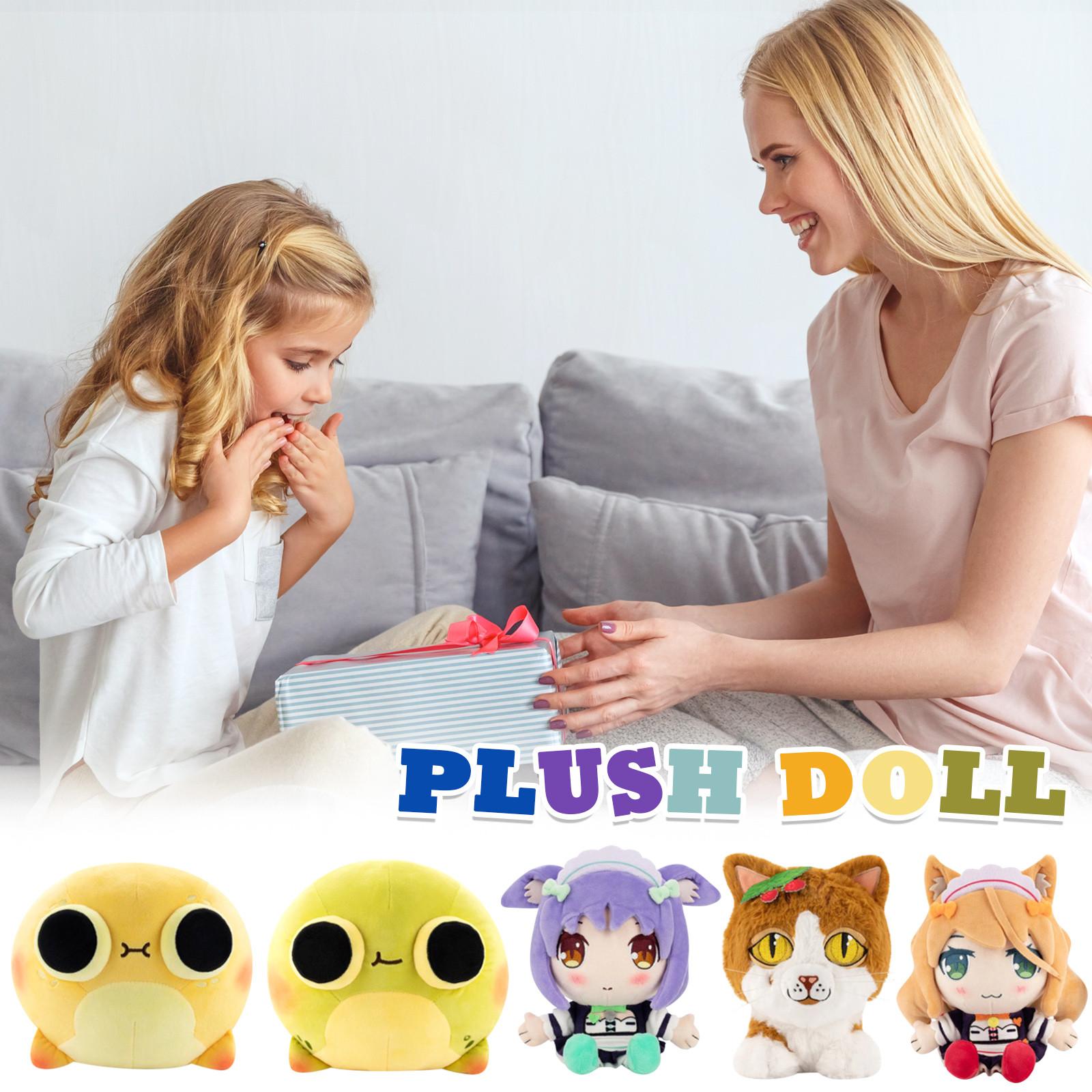 

Плюшевая кукла, игрушка в подарок, мультяшный стиль, детская тряпичная кукла, детская подарочная подушка One Size