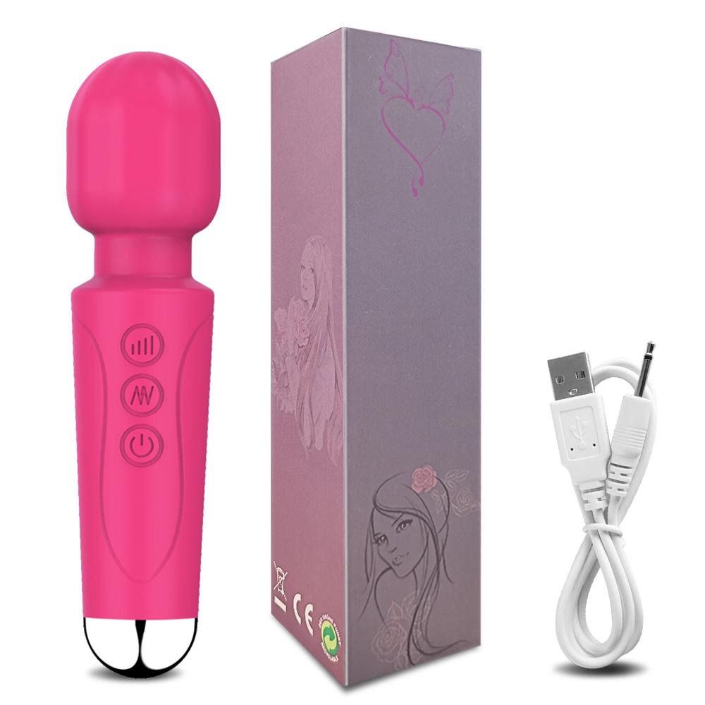 Mini Powerful Av Vibrators For Women Magic Wand Vibrator Female Clitoris Stimulator Massager Dildo Sex Toys Goods For Adults 18