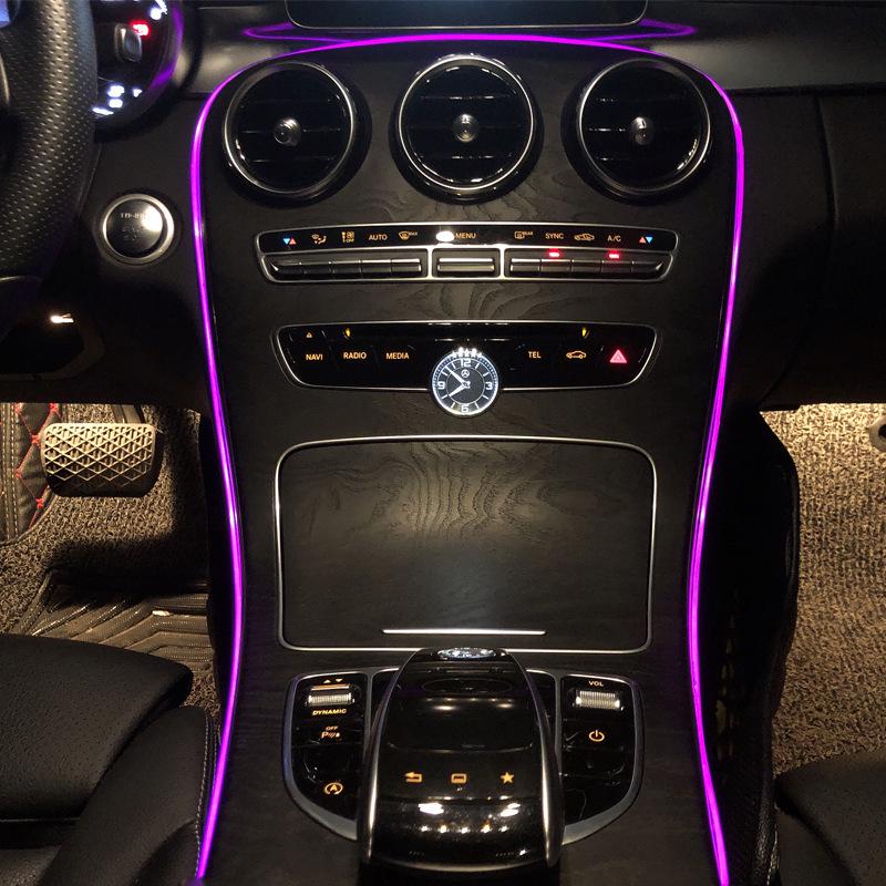 Mercedes-Benz C-Class GLC260 LED Interior Ambient Light Modification