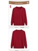 Women's Autumn/Winter Semi-High Neck Top: New Elastic Solid Color Sweater for Middle-Aged and Elderly