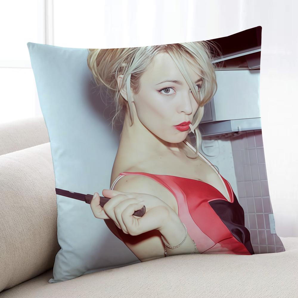 

Actor RRachel McAdams cushion cover Home Bedding Sofa living Room pillowcase Simple Soft Skin Cushion Cover Party Gift 30x30cm