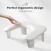 Height Adjustable U-Shaped Nail Arm Rest PU Surface Manicure Hand Rest Cushion  Nails Tech