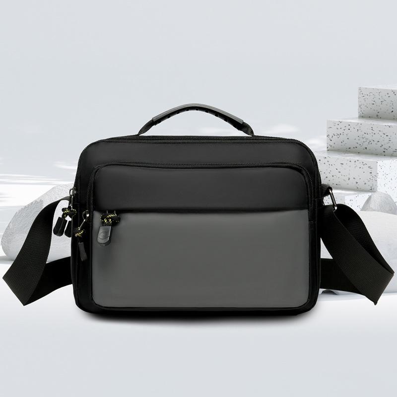 Men's Bag New Men's Shoulder Bag Casual Messenger Bag Simple Fashion Trend Handbag Business Bag