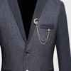 Tassel Lapel Pin for Men's Wardrobe