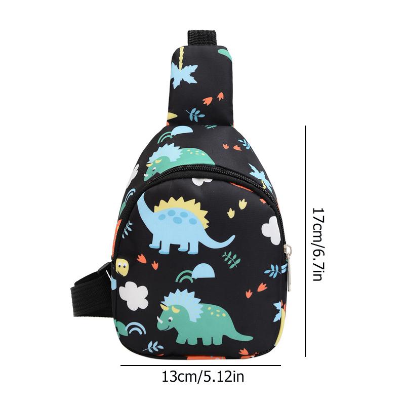 Sac de poitrine pour enfants, motif dinosaure, sacs à main pour enfants, sacs de voyage à bandoulière