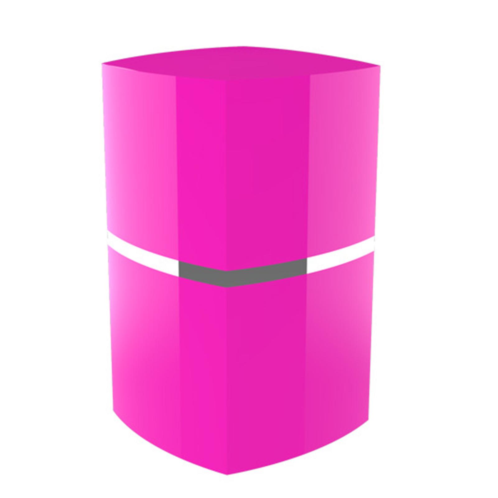 

Вулканический камень, роликовый шарик для лица, контроль поглощения масла, сужение пор, обновление кожи, многоразовый портативный Square розовый