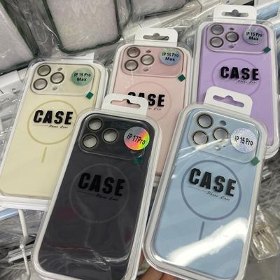 Liquid Silicone Magnetic Case for iPhone 17 Pro Max with Full Camera Button Protection
