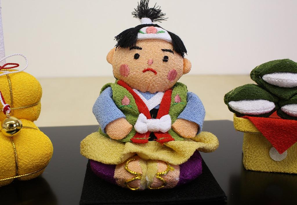 Doll Kodomoya Main Store Satsuki Doll Indoor Carp Streamer Side Decoration Hexagonal Case Decoration Momotaro Carp Streamer Width 36 X Depth 26 X