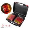 12V/24V Magnetic Trailer Rear Taillight Signal Warning Brake Lamp For Caravan RV Camper Lorry Truck Wireless LED Truck Tail Light