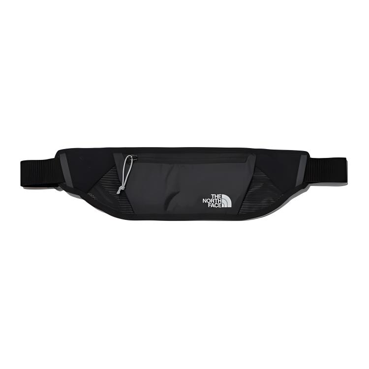 The North Face Letter Logo Zipper Nylon Shoulder Crossbody Waist Bag Unisex Bags Black NN2PP70A