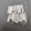 Natural Crystal Quartz Pencil Shape Loose Gemstone Rough Lot, Crystal Quartz Loose Gemstone Raw Lot.
