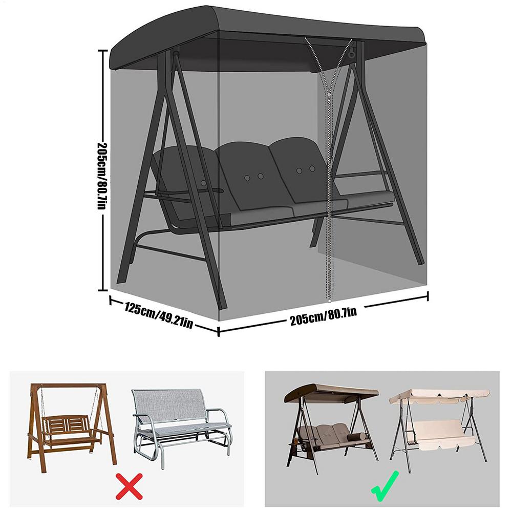 Mosquito net  Portable Swing cover With zipper waterproof   canopy Foldable Polyester mesh for swing chairs hammocks Pavilion