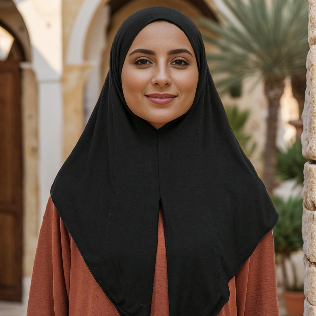 New Modal Hijabs Undercap Instant Muslim Women'S Hijab Inner Jersey Cotton Headband Cap Scarf Solid Islamic Turban Strech Bonnet