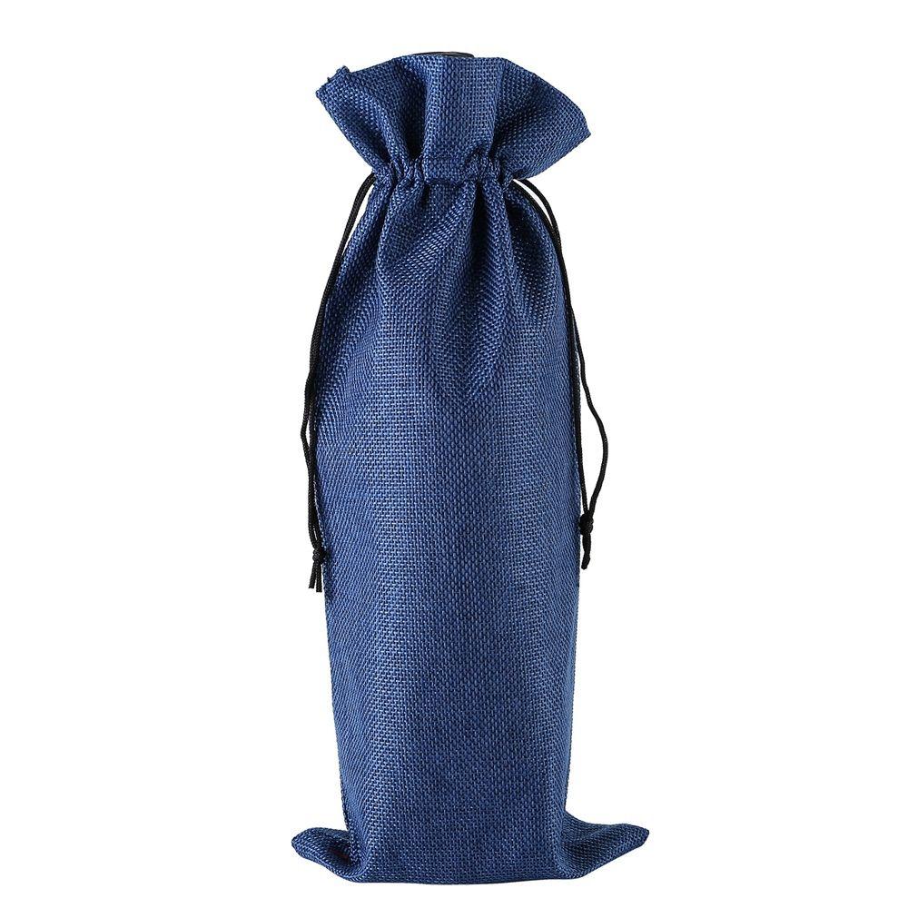 750ml Gift Burlap Linen Party Decoration Wine Bags Wine Bottle Covers Packaging Bag Champagne Pouch