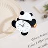 Silent Swinging Panda Wall Clock Cartoon Hanging Watch Festival Gifts Digital Clock  Living Rooms