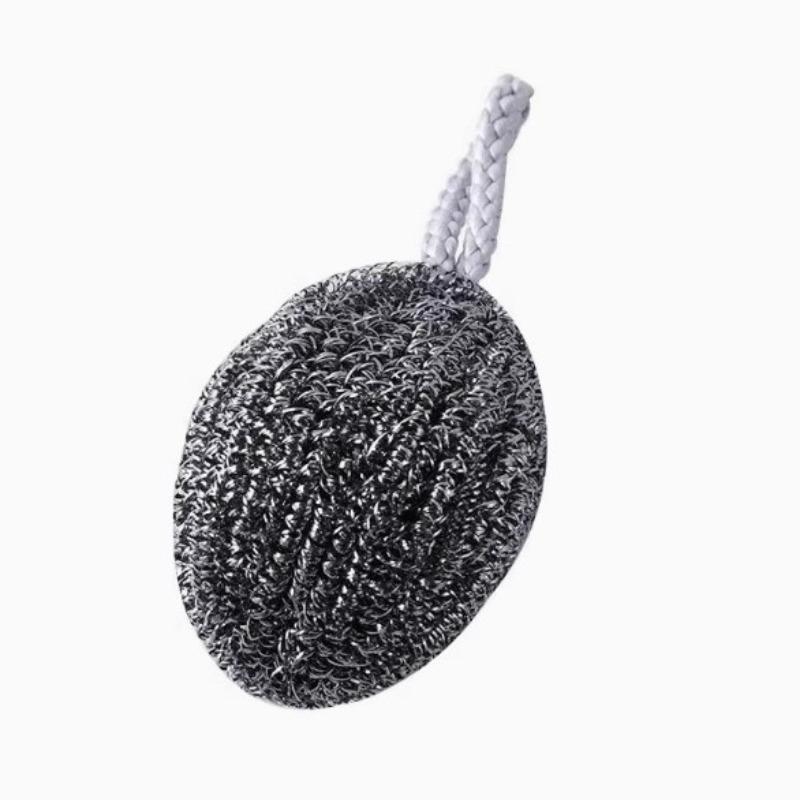 

Встроенный шнурок, шарики из стальной ваты, шарики для чистки из нержавеющей стали, для чистки кухни, для домашней уборки, для мытья кастрюль и посуды opp packaging