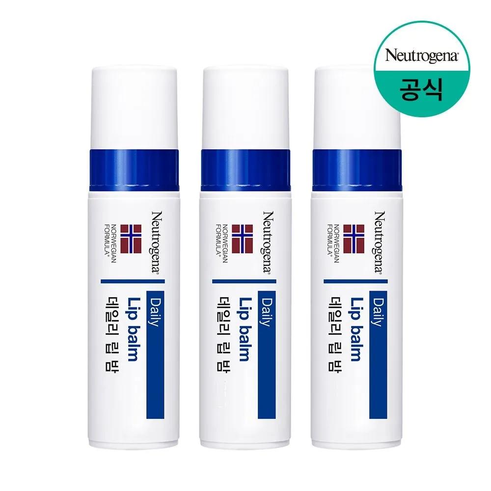 Neutrogena Daily Lip Balm 4g x3