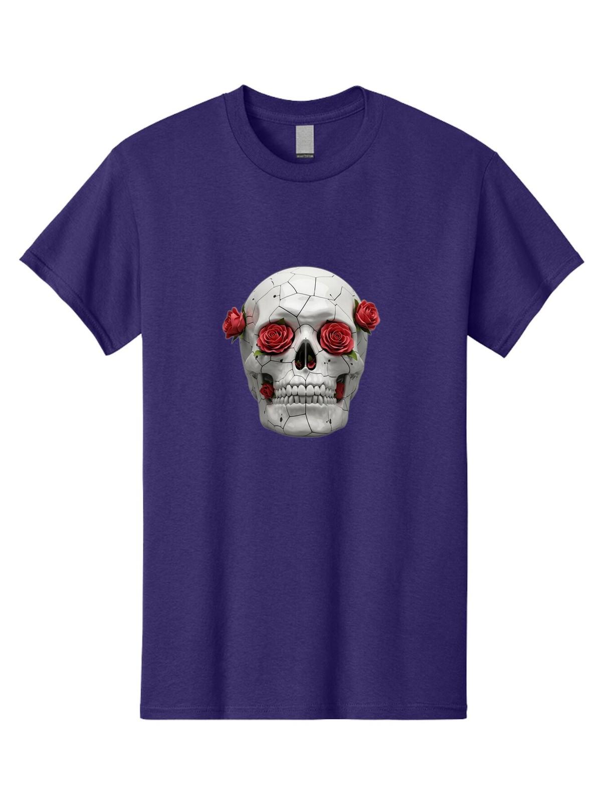 Sugar-Skull-3 Mens Graphic Tee, 100% Cotton, Casual Summer Wear S разноцветный