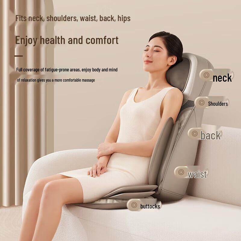 Aux Shiatsu Neck, Waist & Back Massage Cushion