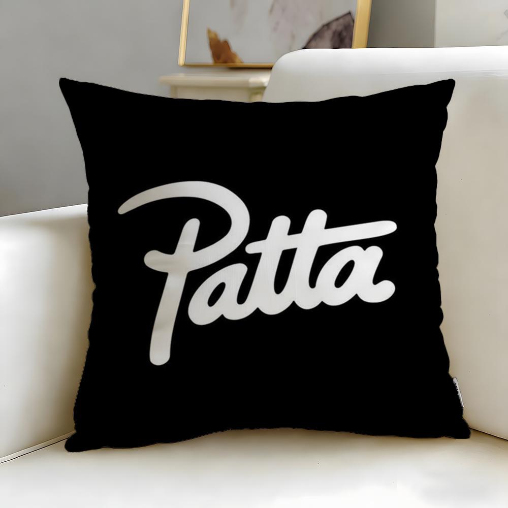 popular fashion brand Patta Cushion Cover Soft EasyWash Pillow Case Versatile for Couch Bed Travel and Office