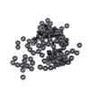 100pcs Din934 M2 M5 Black Zinc Plated Carbon Steel Metric Thread Hex Hexagonal Nuts