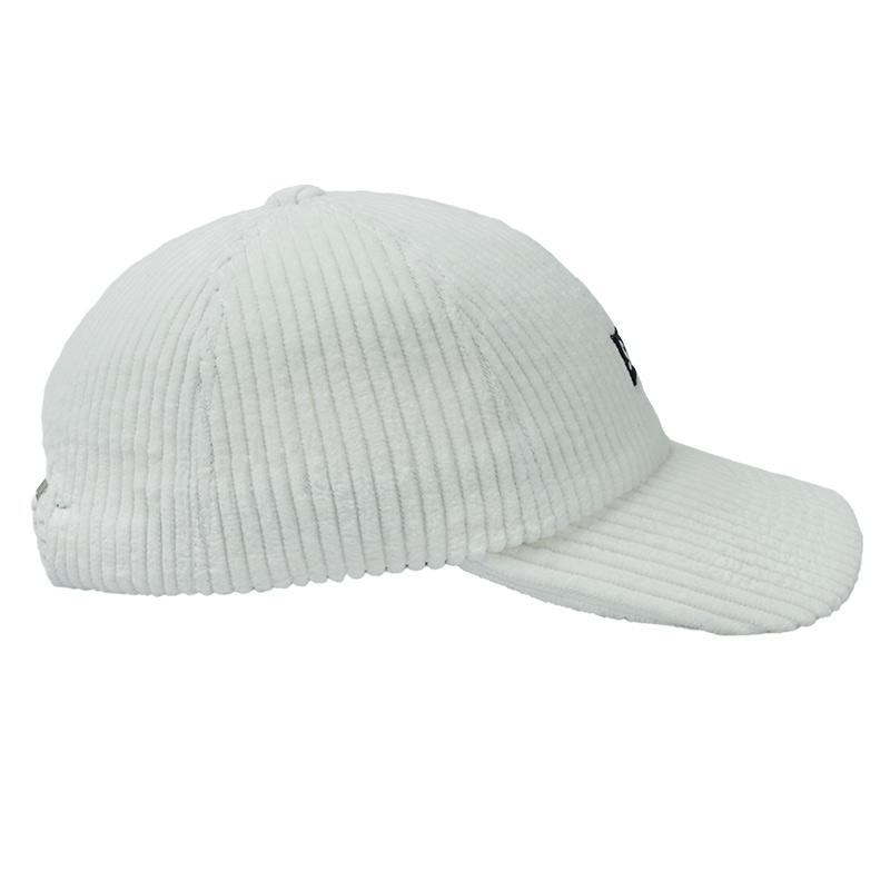 Sebseu Corduroy White Ball Cap