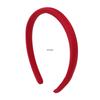 French Red Satin Headband 2025: Stylish Travel Face-Washing Hair Accessory