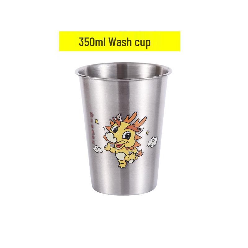 YIXI Zodiac Dragon Stainless Steel Mouthwash Cup