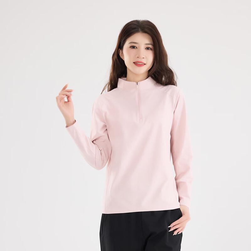 Vepeal Couple's Fashion Stand-Collar Long-Sleeve T-Shirt