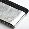 Insulated Hose Cover Wrap Wire Tubing Replacement Black+Silver Practical