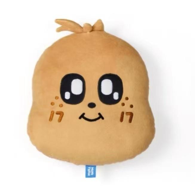 SEVENTEEN Miniteen Kpop regalo Muñeco de peluche Cojín facial almohada pop up MD Kimja