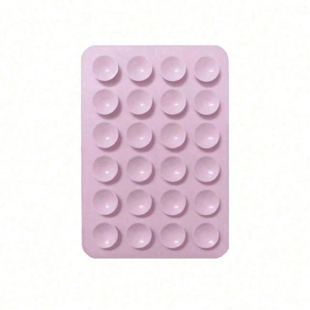 1PC One-Side Silicone Suction Cup Minimalist Suction Cup Sticker Anti-Slip Phone Case Portable Movable Phone Holder