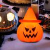 Halloween Pumpkin Skeleton LED Night Light Ghost Shaped Decorative Atmosphere Lamp for Party Tabletop Home Decor